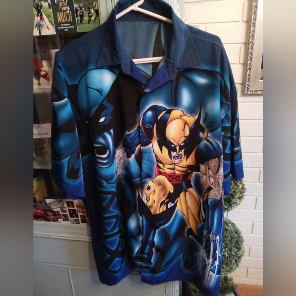 Wolverine Button Down Shirt For Men - image 1